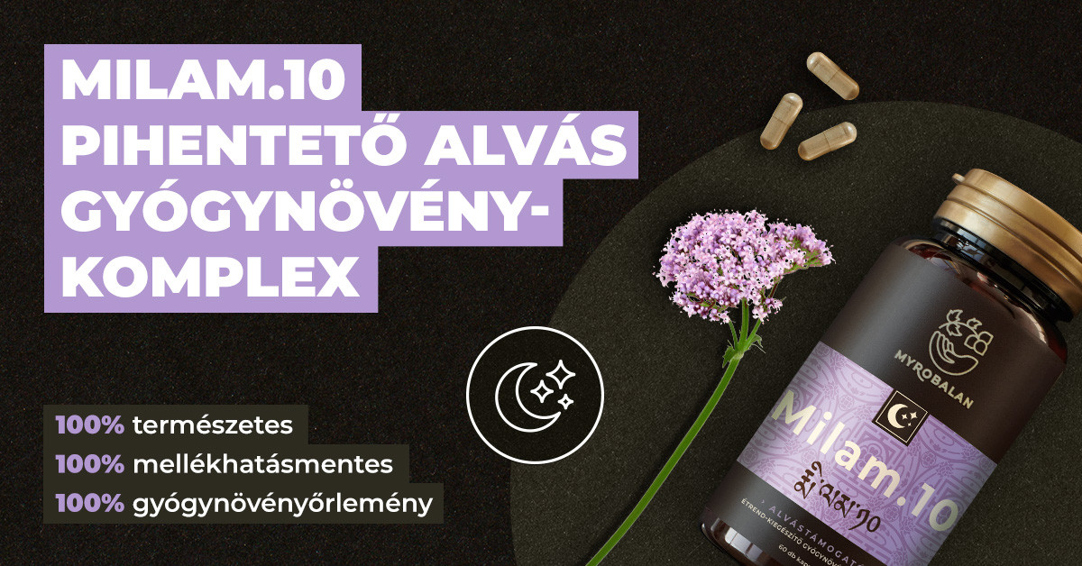 Alvás támogatása gyógynövény-komplexekkel