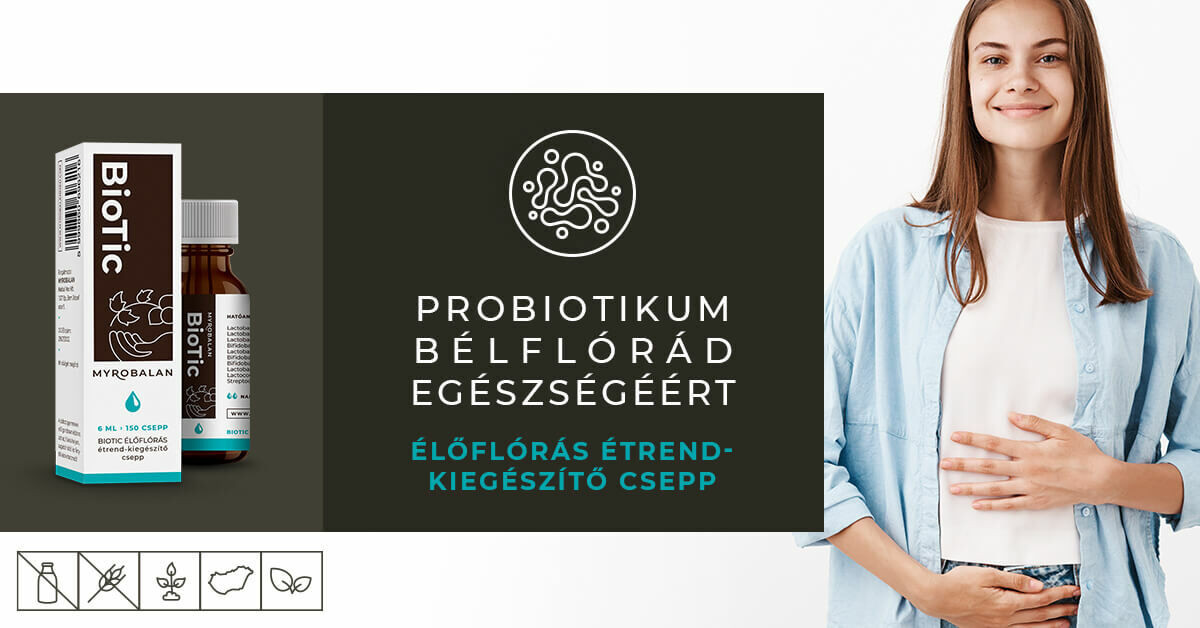 Biotic probiotikum 10 féle baktériumtörzzsel