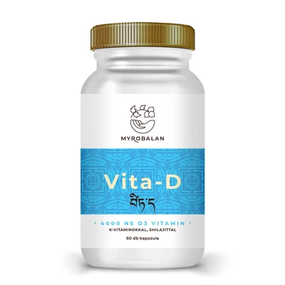 Vita-D K1+K2 vitaminokkal és shilajittal - 4000NE
