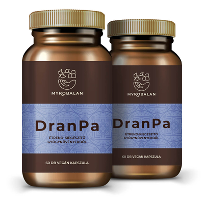 DranPa - 100% természetes agyserkentő és memóriajavító kapszula - 2 doboz