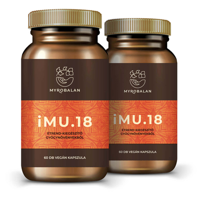 iMU.18 immunerősítő gyógynövény kapszula 5% kedvezménnyel