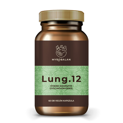 Lung.12 tüdőerősítő és tüdőtisztító gyógynövény-komplex 
