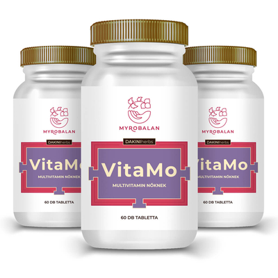 VitaMo női multivitamin gyógynövény kivonatokkal 10% kedvezménnyel és ingyen szállítással