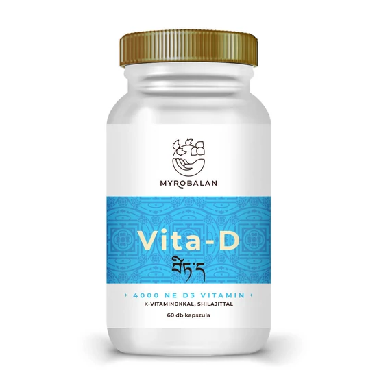 Vita-D K1+K2 vitaminokkal és shilajittal - 4000NE