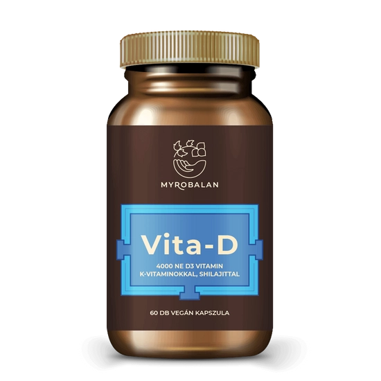 Vita-D K1+K2 vitaminokkal és shilajittal - 4000NE