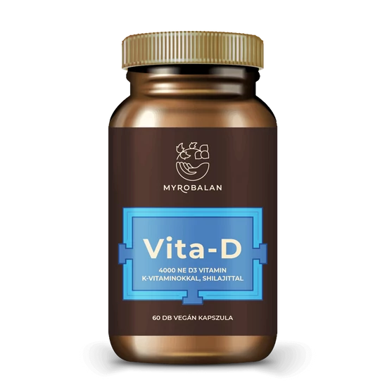 Vita-D K1+K2 vitaminokkal és shilajittal - 4000NE