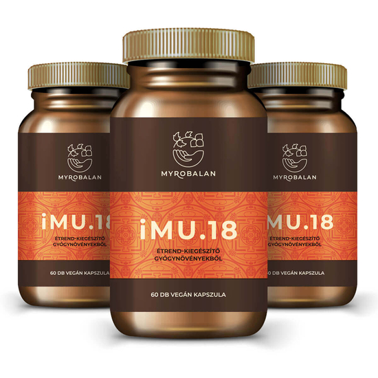 iMU.18 immunerősítő gyógynövény kapszula 10% kedvezménnyel és ingyen szállítással
