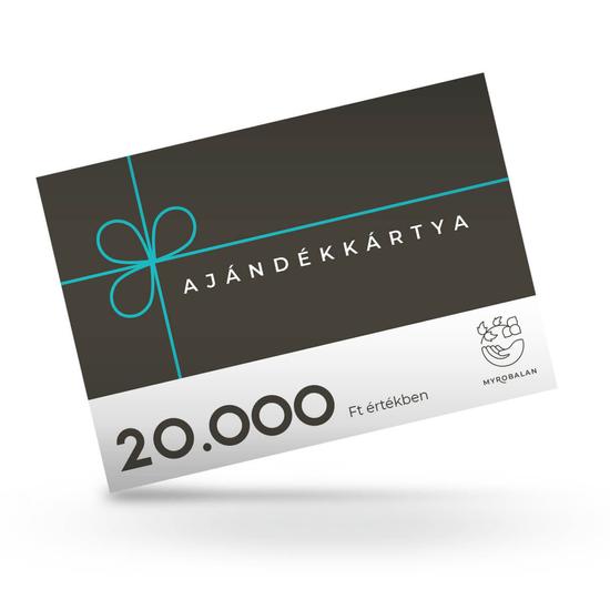 Myrobalan ajándékkártya 20000 Ft értékben